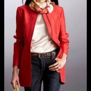 Banana Republic Red Blazer